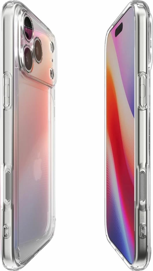 Mbështjellës Spigen Ultra Hybrid për iPhone 17 Pro Max, Transparent