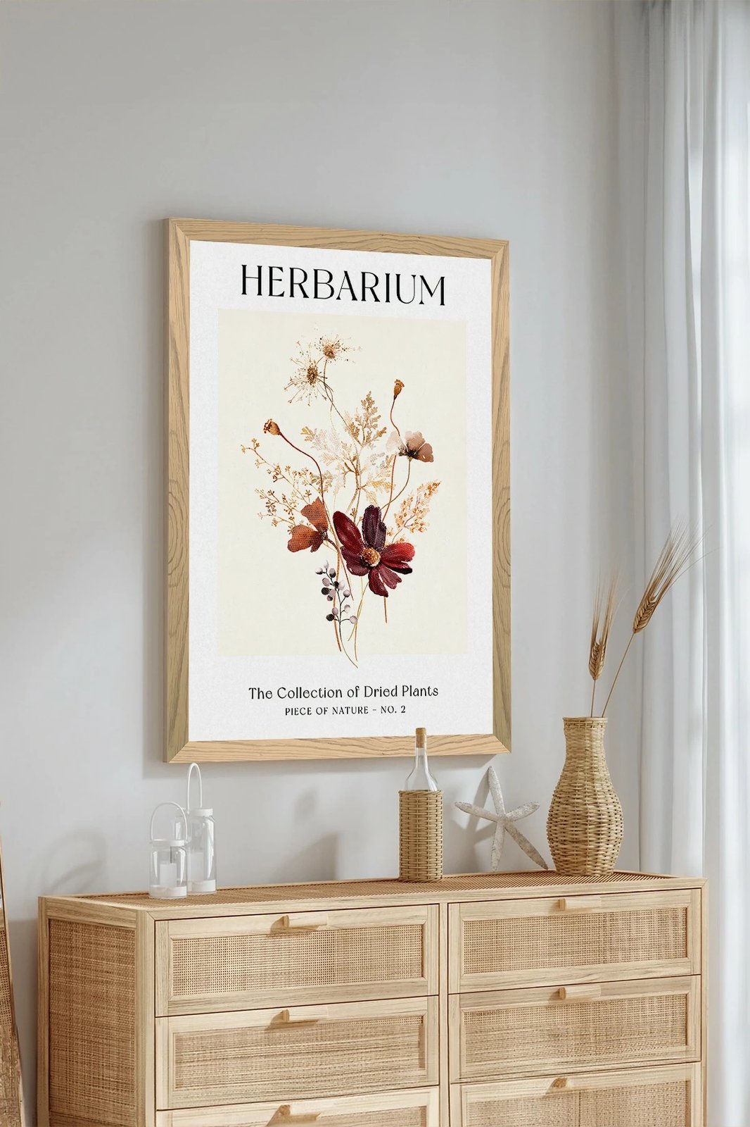 Pikturë dekorative për mur, Tekhammdf14, shumëngjyrëshe, 33x48cm