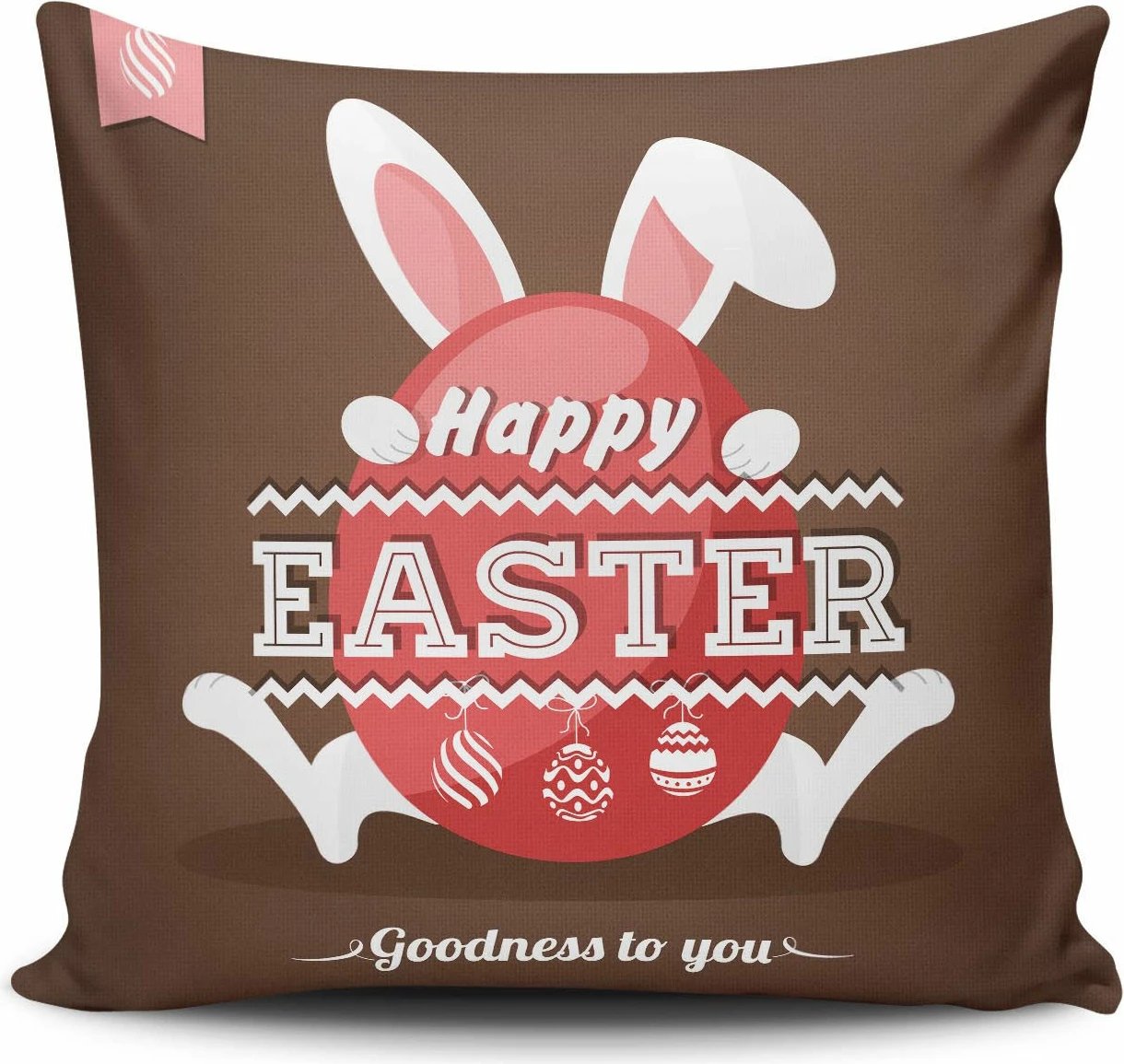 Jastëk mbulesë Aberto Design, EASKRL-11, shumëngjyrëshe, 43x43cm