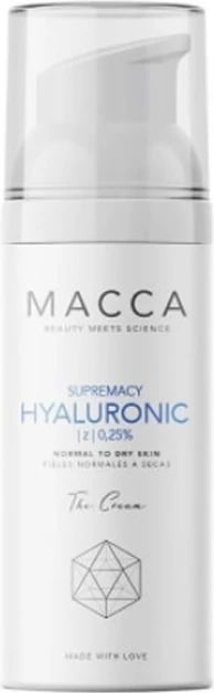 Krem për fytyrë unisex MACCA Supremacy Hyaluronic 0,25%, 50ml