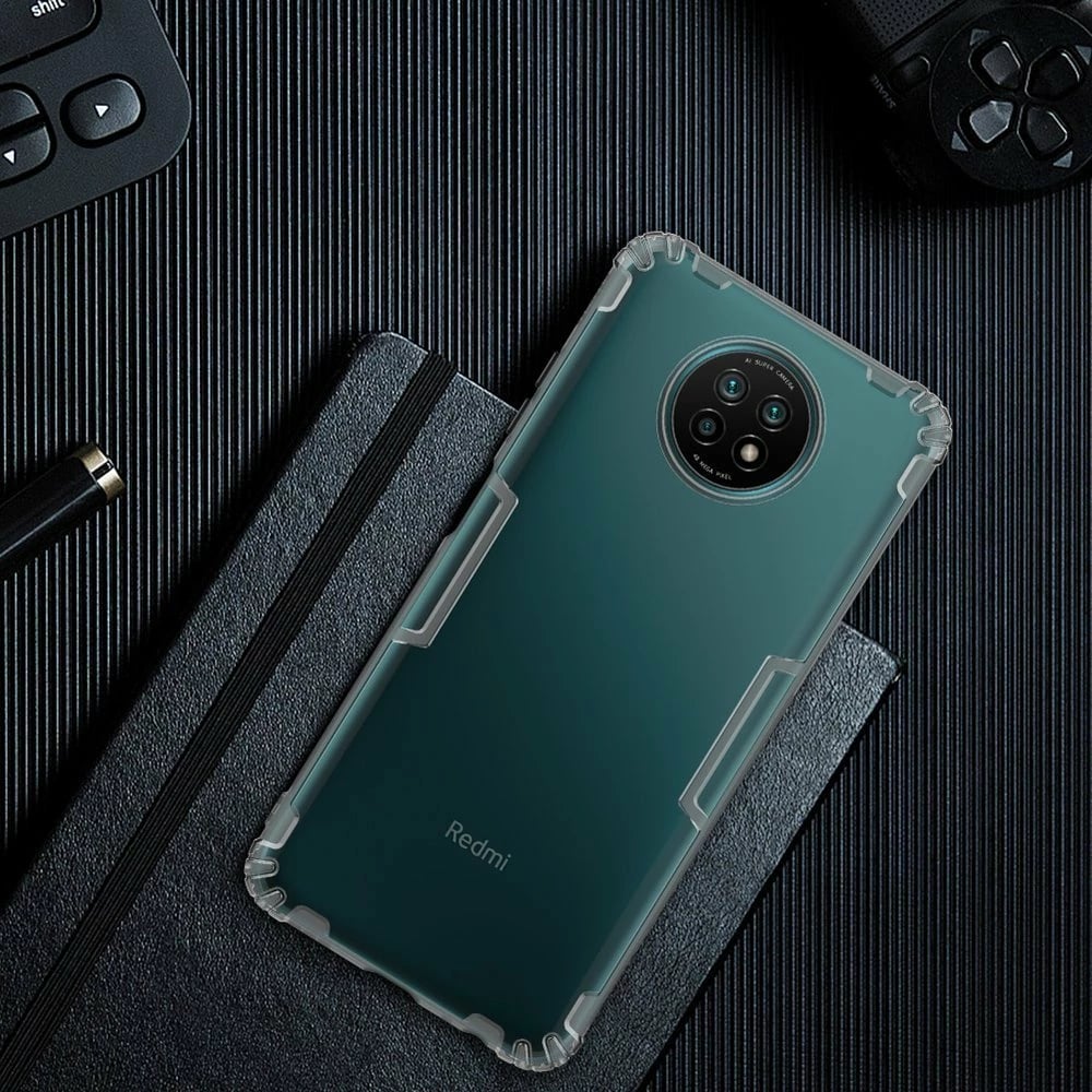 Mbështjellës Nillkin Nature Gel për Xiaomi Redmi Note 9T 5G, Transparent