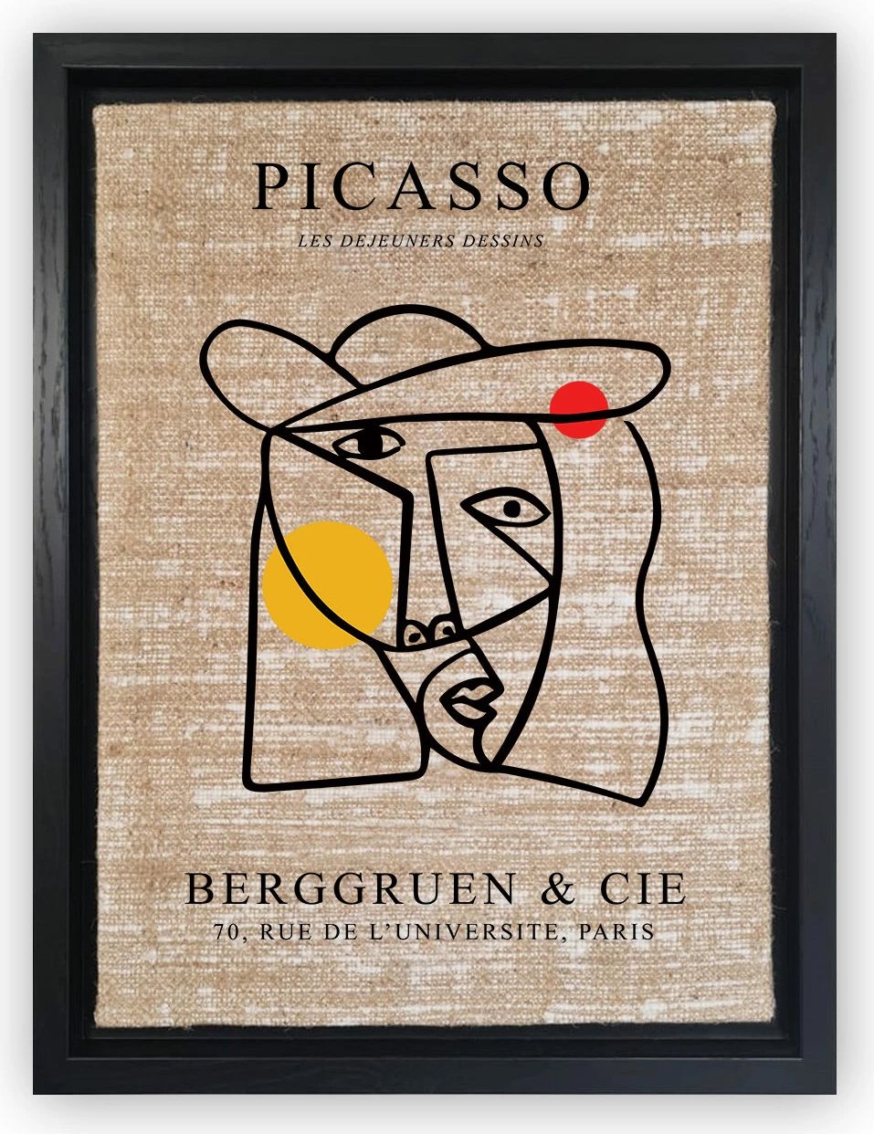 Pikturë dekorative në kanavacë, shumëngjyrëshe, Wallity, LSJ61960827841 - 4666, 46x66cm