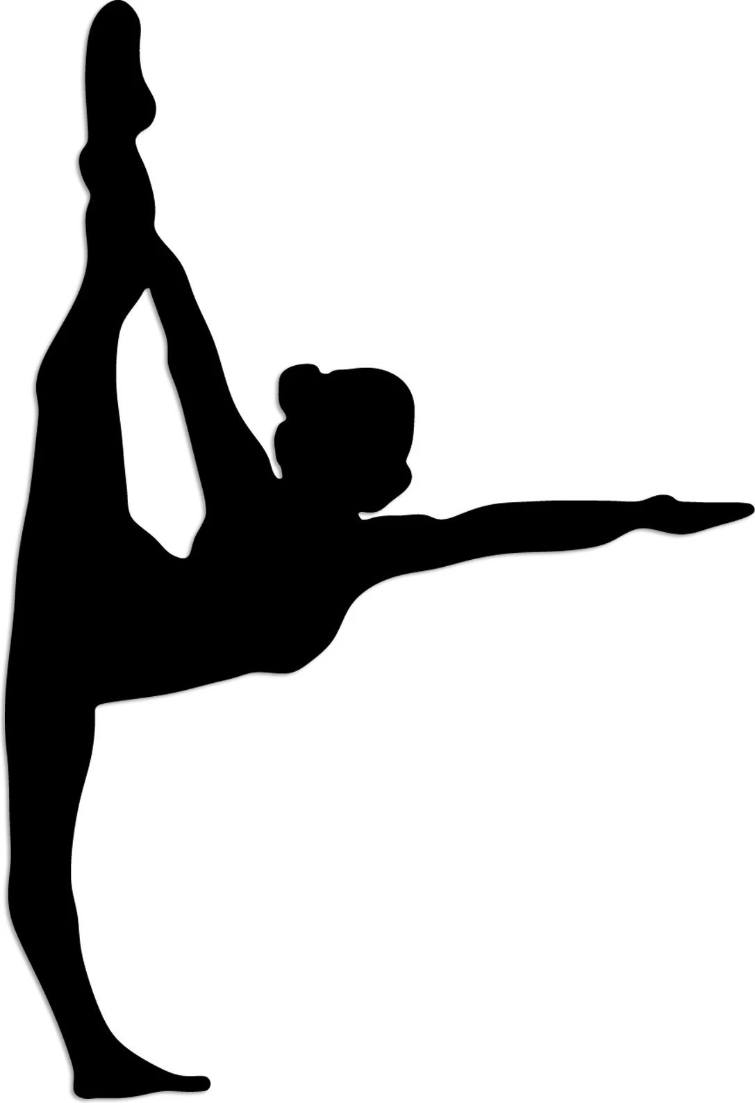 Aksesor dekorativ metalik për mur, Yoga 25, Wallity, ngjyrë e zezë, 41x60cm