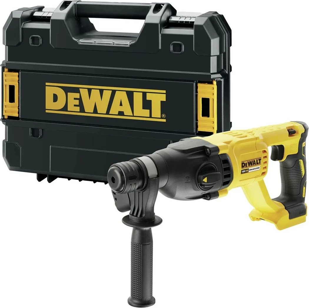 Çekiç rrotullues DeWALT DCH133NT-XJ, 5680 RPM, i zi / i verdhë