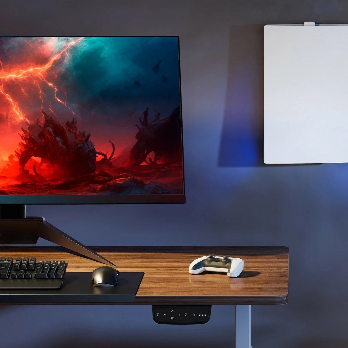Mbajtëse muri Maclean RS180 për PlayStation 5, e bardhë