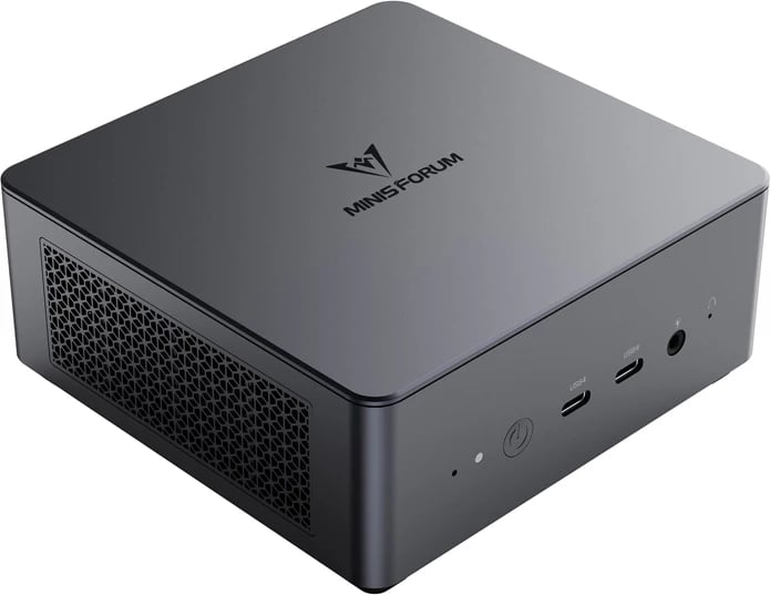 Kompjuter mini barebone, Minisforum UM790 Pro, Ryzen 9 7940HS, Radeon 780M, USB4, Wi‑Fi 6E, pa RAM/SSD/OS