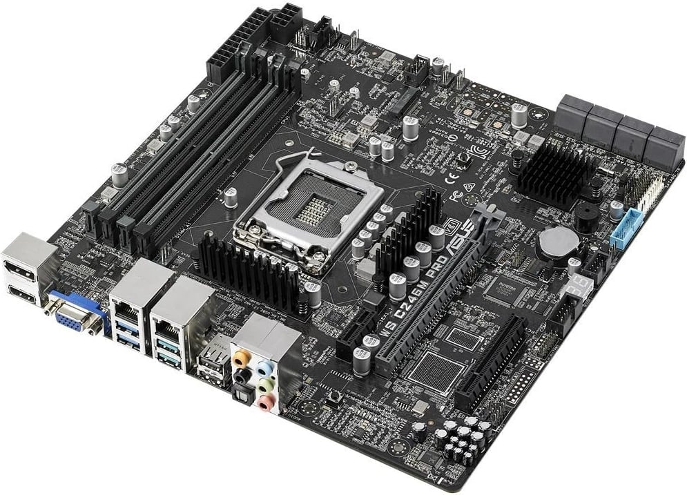 Pllakë amë Asus WS C246M PRO Intel, 64GB