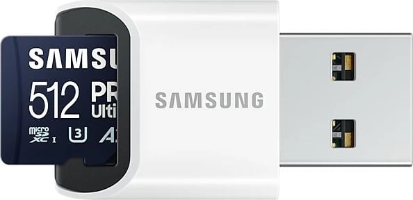 Kartelë MicroSDXC Samsung MB-MY512SB/WW, 512 GB, UHS-I, Blu