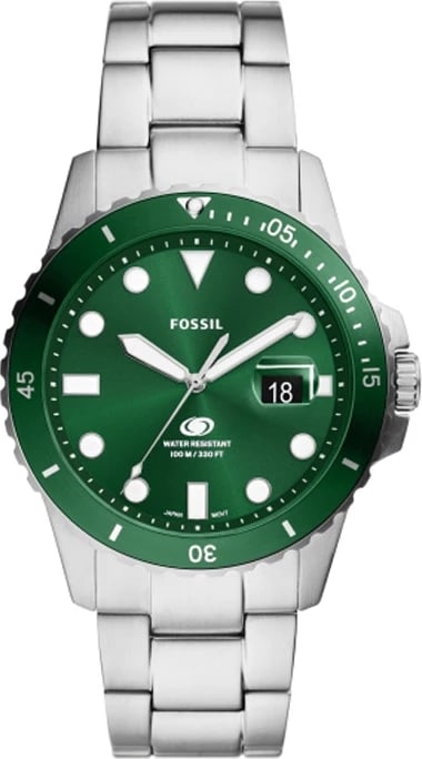 Orë dore për meshkuj Fossil BLUE, e gjelbër