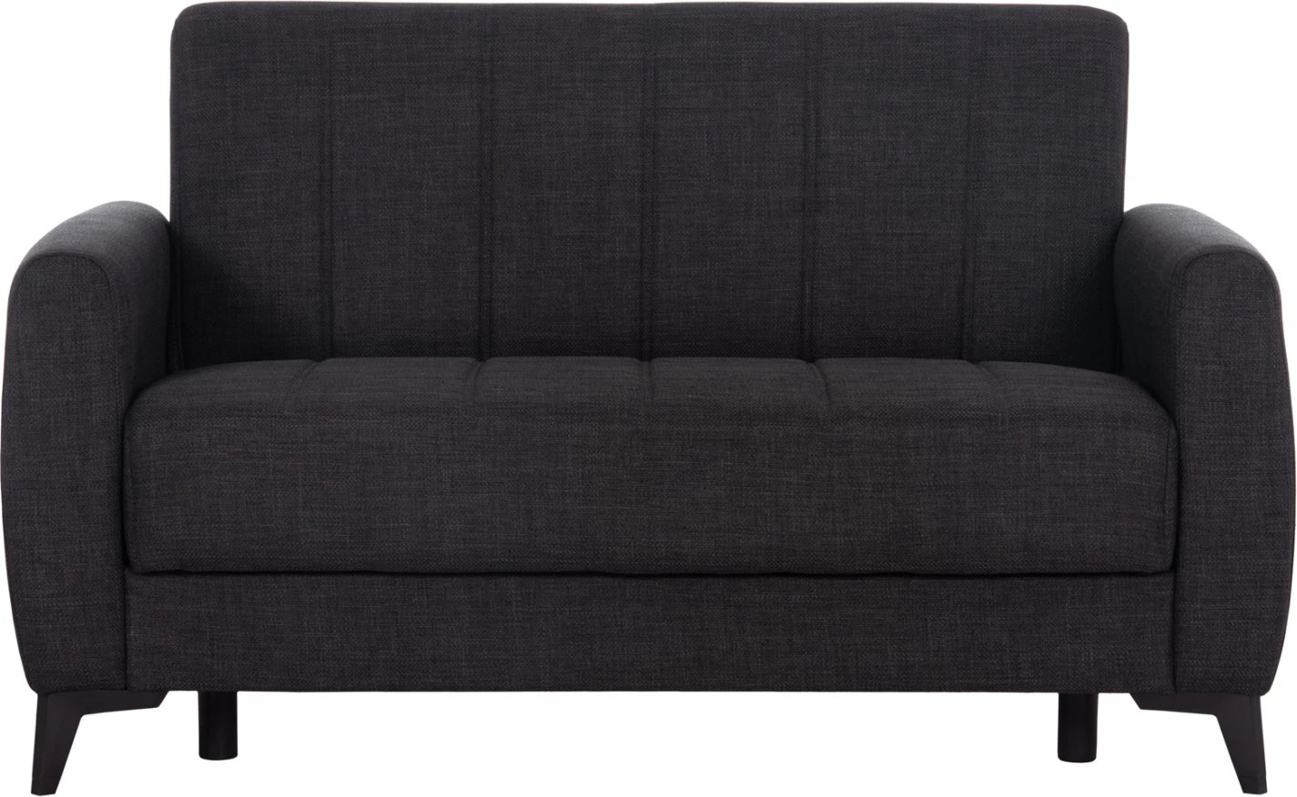 Divan-krevat dy vendësh me hapësirë për depo, ngjyrë gri, NIKKO FH3293.01, 144x75x84cm