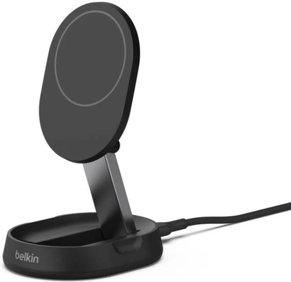Karikues magnetik Belkin BoostCharge Pro WIA008btBK, 15W, Qi2, i zi