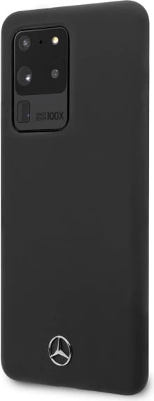 Mbështjellës Mercedes MEHCS69SILSB për Samsung Galaxy S20 Ultra, Silicone Line, i zi