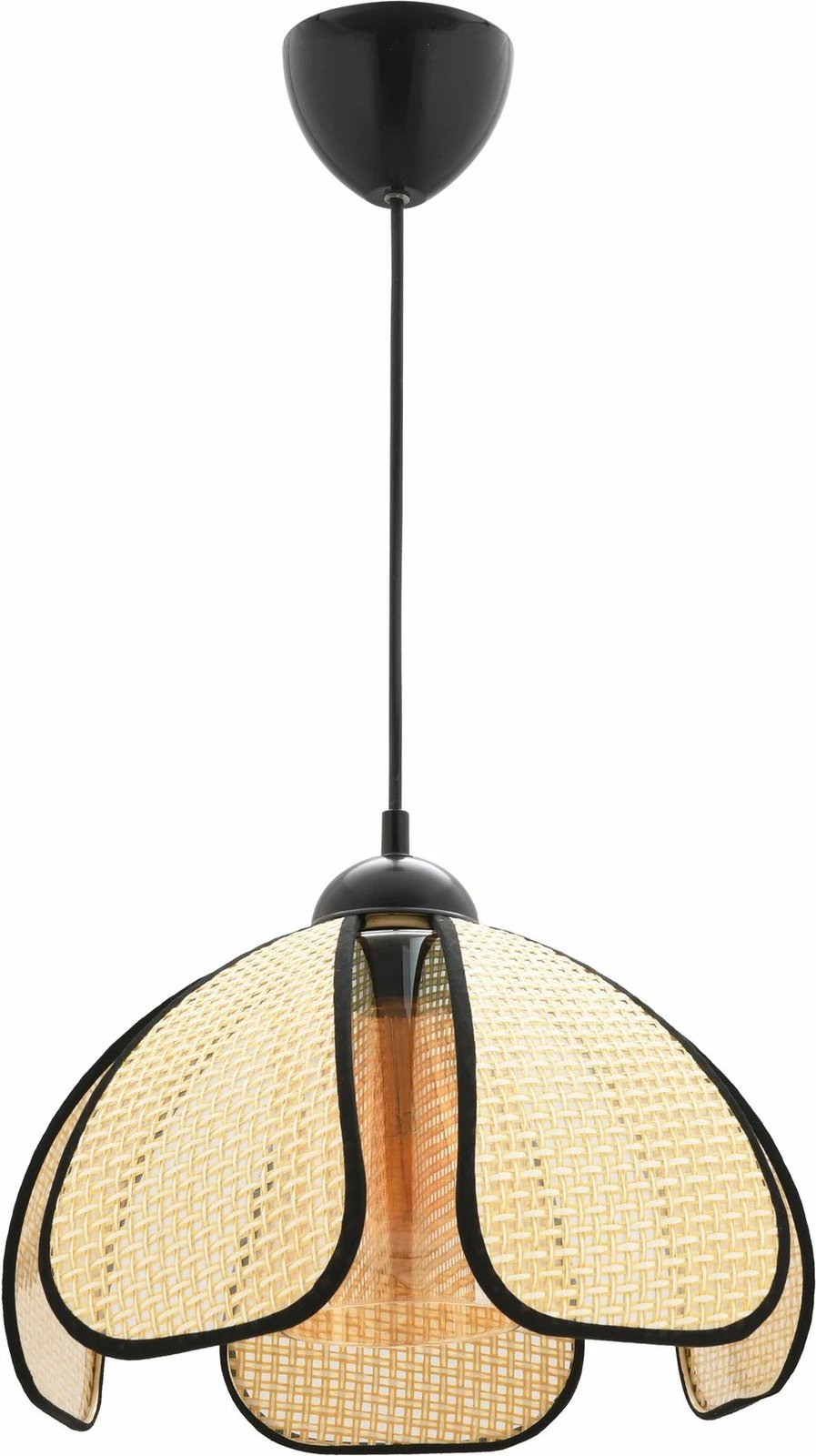 Llambë tavani Opviq, krem e zezë, 64818