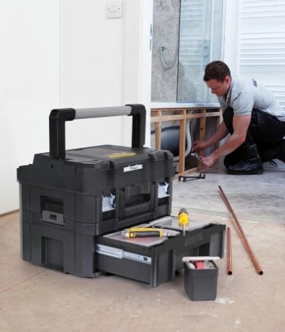 Kasë për vegla pune Stanley FMST1-71968, e zezë