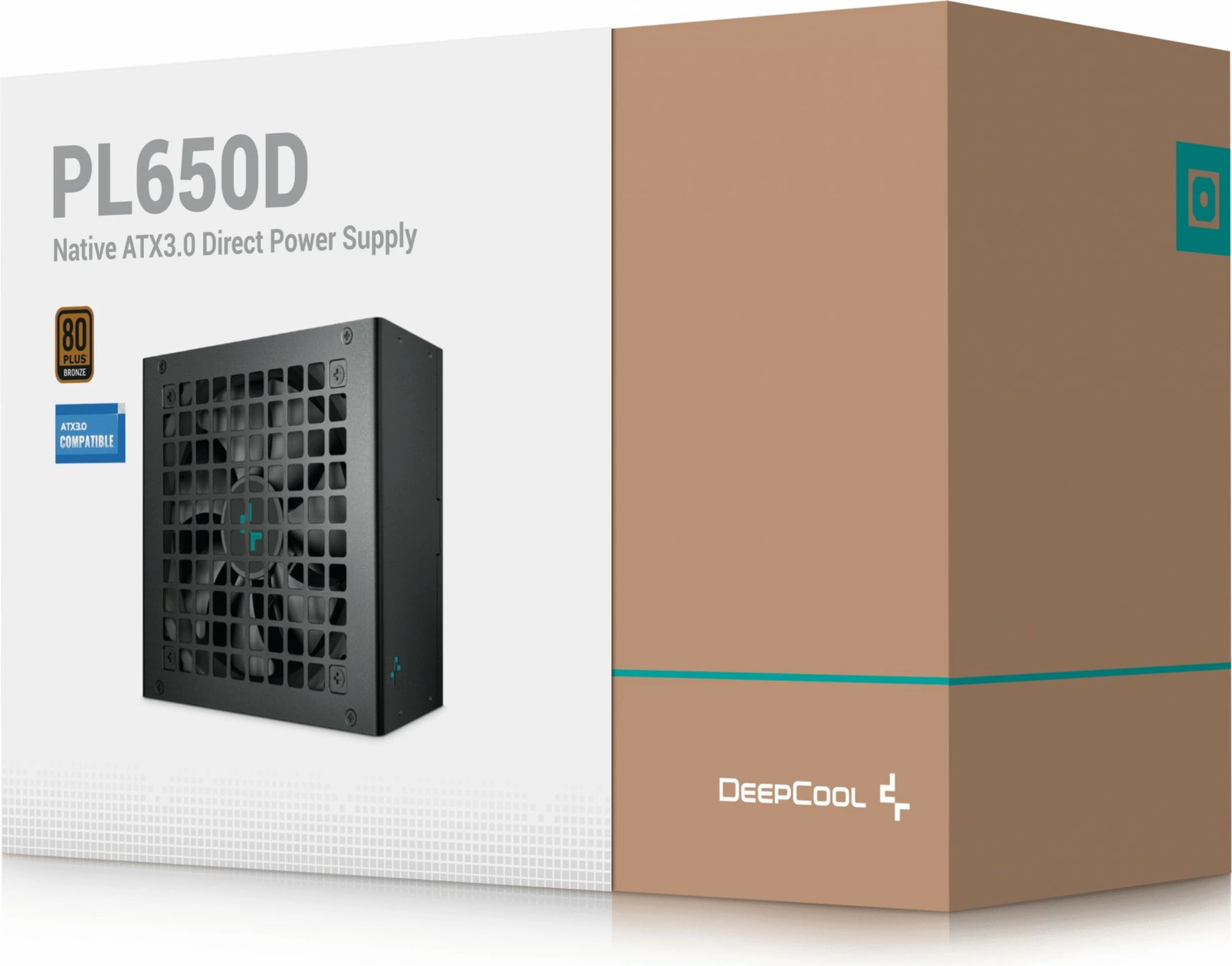 Furnizues energjie Deepcool PL650D, 650W, 80 PLUS Bronze, ATX 3.0, jo-modular, i zi