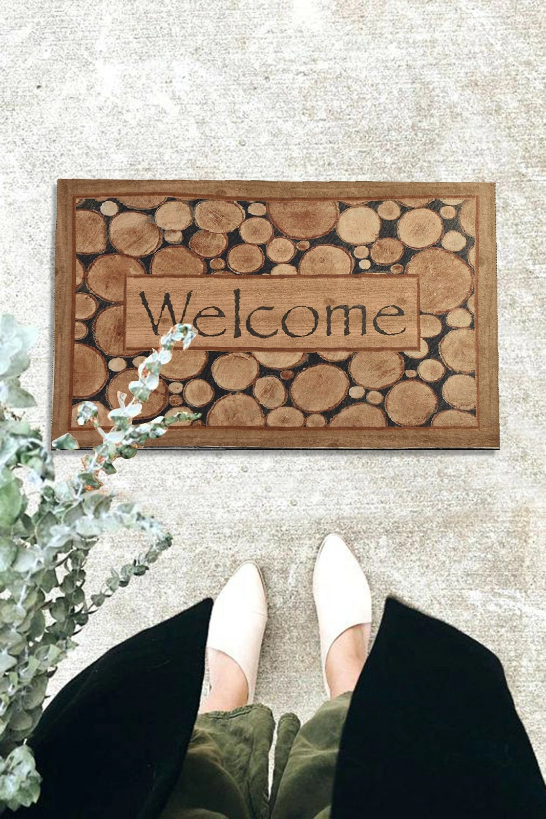 Tapet PVC për hyrje, Conceptum Hypnose, natyral, 40x60cm