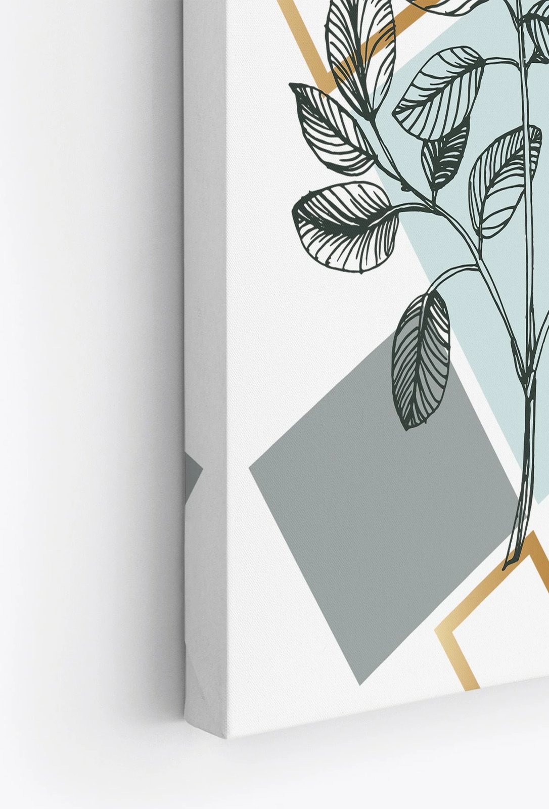 Pikturë dekorative në kanavacë, Wallity, Ersysb049, shumëngjyrëshe, 40x60cm