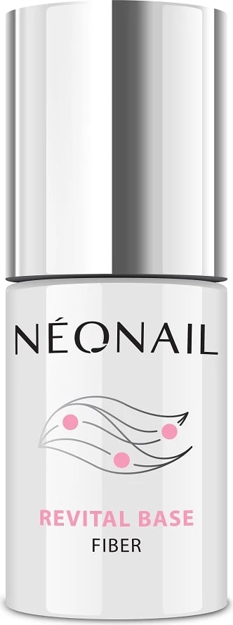 Bazë hibride për thonj NeoNail Revital Base Fiber 7.2ml për femra
