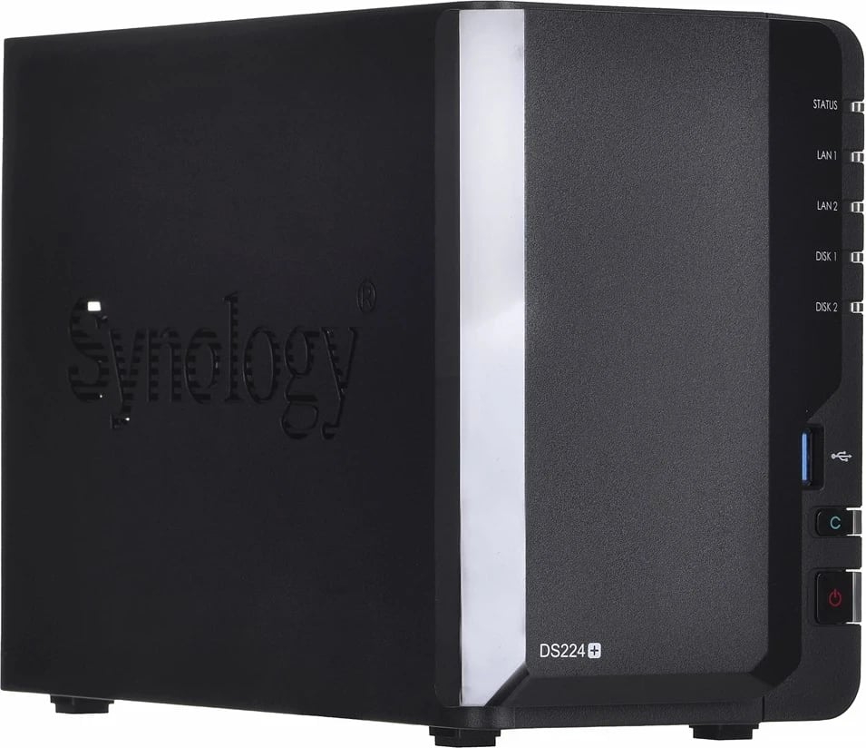 Server për Ruajtje Synology DiskStation DS224+, Desktop Ethernet LAN Server për Ruajtje Synology DiskStation DS224+, Desktop Ethernet LAN