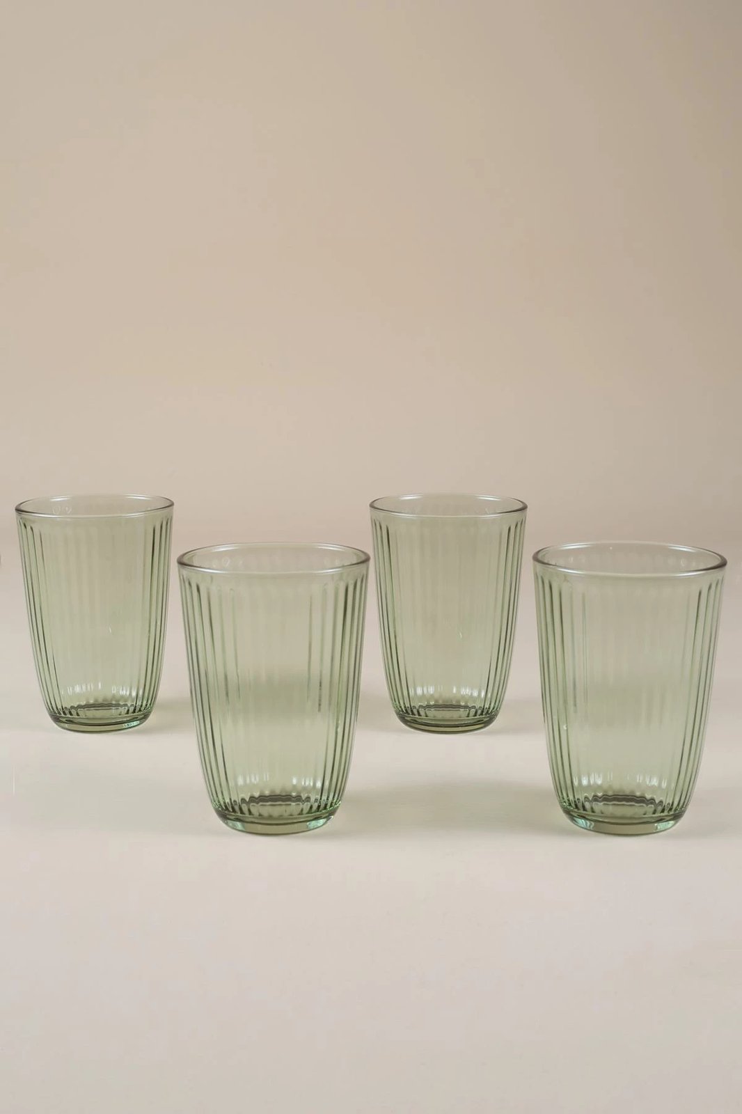 Set gotash prej qelqi (4 copë), Hermia Concept, Splendid 395, ngjyrë e gjelbër