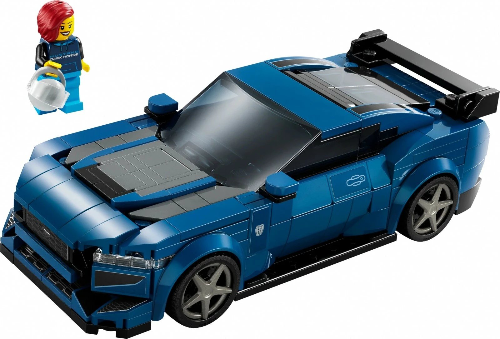 Set LEGO Speed Champions Ford Mustang Dark Horse 76920, 344 pjesë, Kaltër