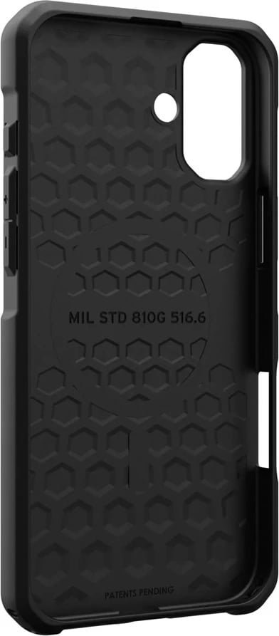 Mbështjellës Urban Armor Gear Metropolis LT për celular, për Apple, 6.7", TPU, i zi