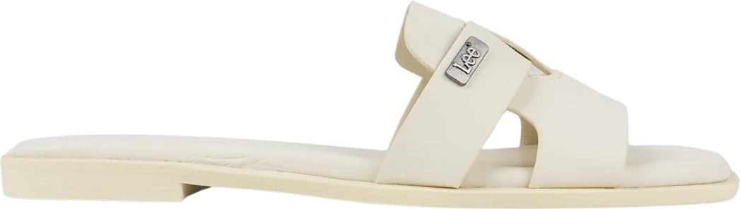Flip-flops për femra Lee, krem
