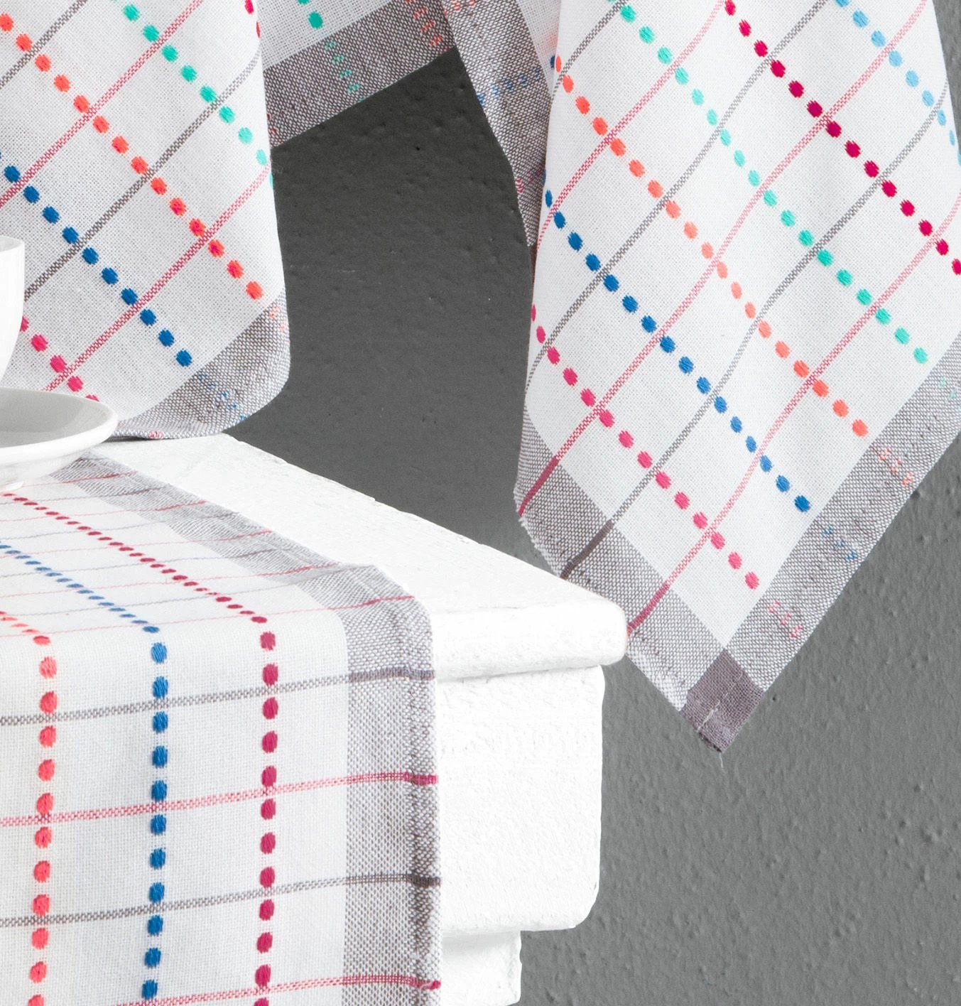 Set peshqirësh për duar (4 copë), Hermia, shumëngjyrësh