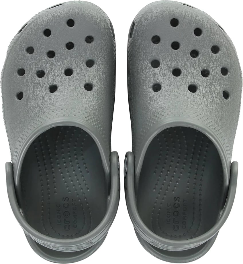 Këpucë Crocs për fëmijë, gri