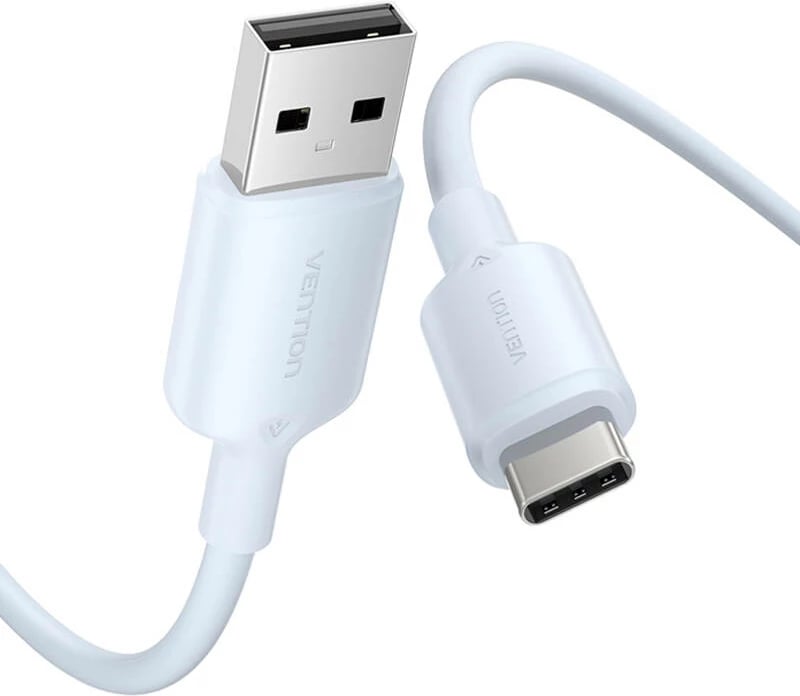 Kabllo USB 2.0 në USB-C Vention CTQLF, 1m, Blu