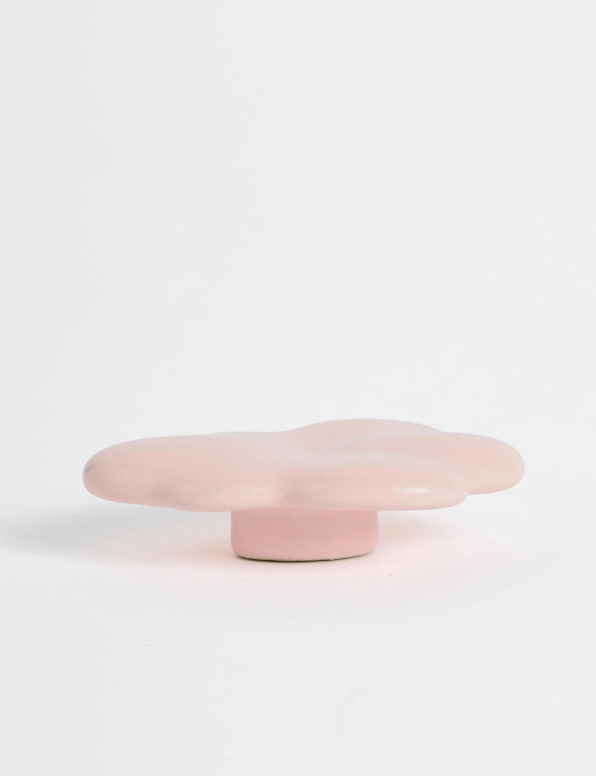 Dorez dekorative, formë reje, porcelani rozë, Evila Originals