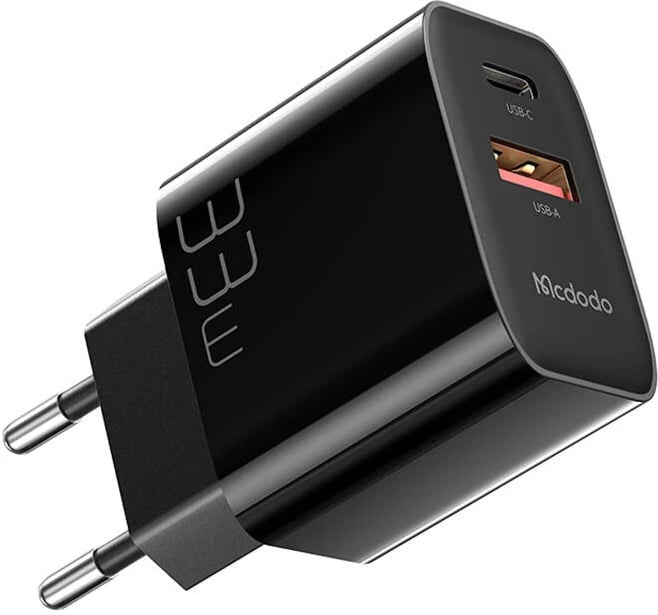 Karikues Mcdodo CH-0921 GaN 33W, USB-C, USB-A, zi