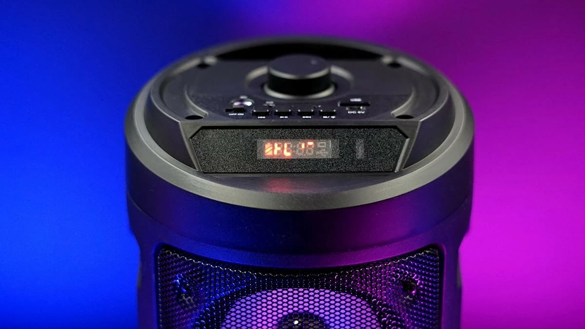 Altoparlant portabil SQUEAK SQ1004 me Bluetooth 5.0, karaoke, 40W, i zi, me mikrofon