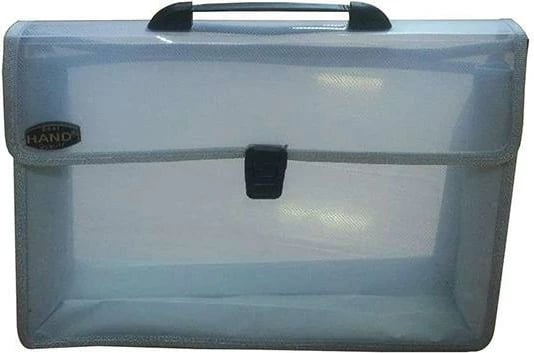 Çantë dokumentesh NEXT me mbyllje transparente, H26x38.5x3.5cm