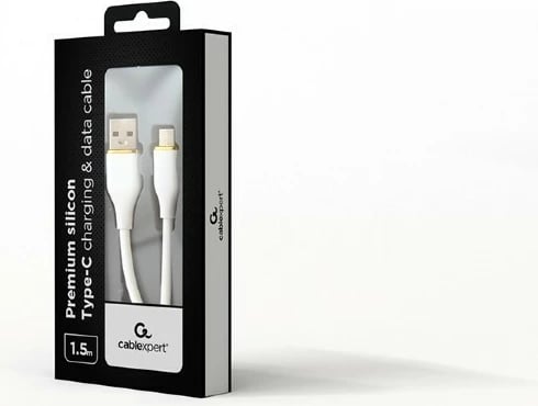 Kabllo USB Gembird CC-USB2S-AMCM-1.5M-W, 1.5m, e bardhë