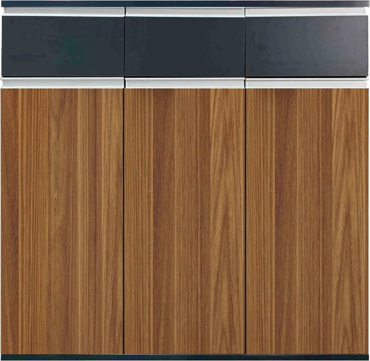 Dollapë profesional për zyre Oscar, ngjyrë arre-antracit, 240x40x120cm