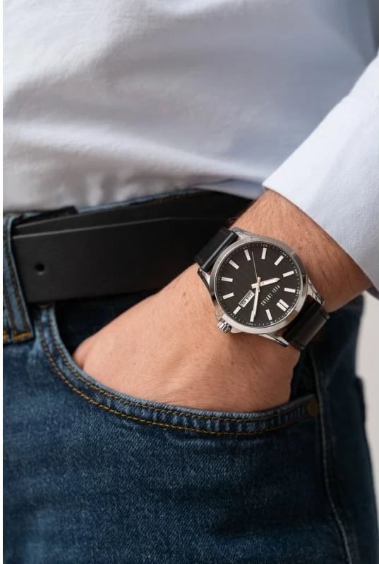 Orë dore për meshkuj Paul Lorens, e zezë