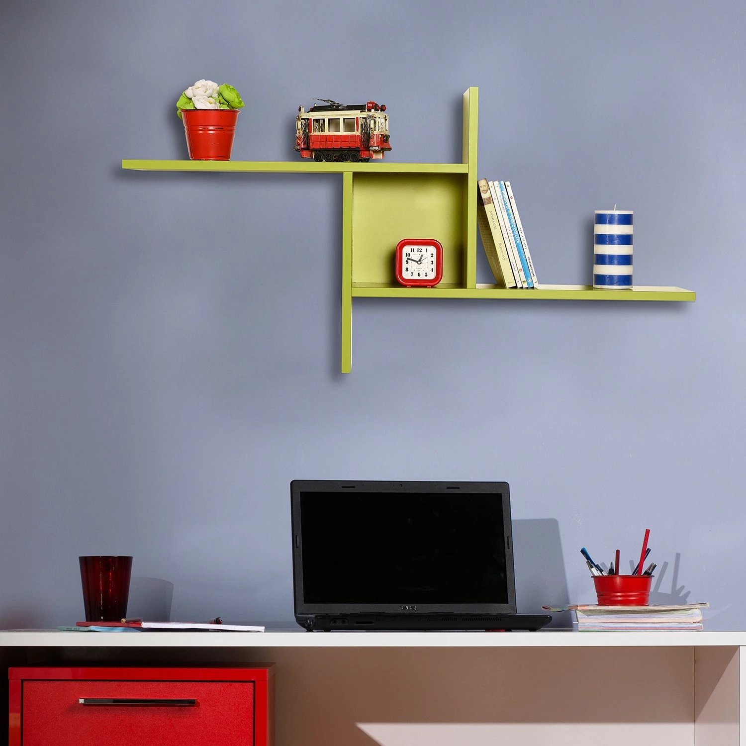 Raf muri Hanah Home, Raf-04-Yy-1, ngjyrë e gjelbër