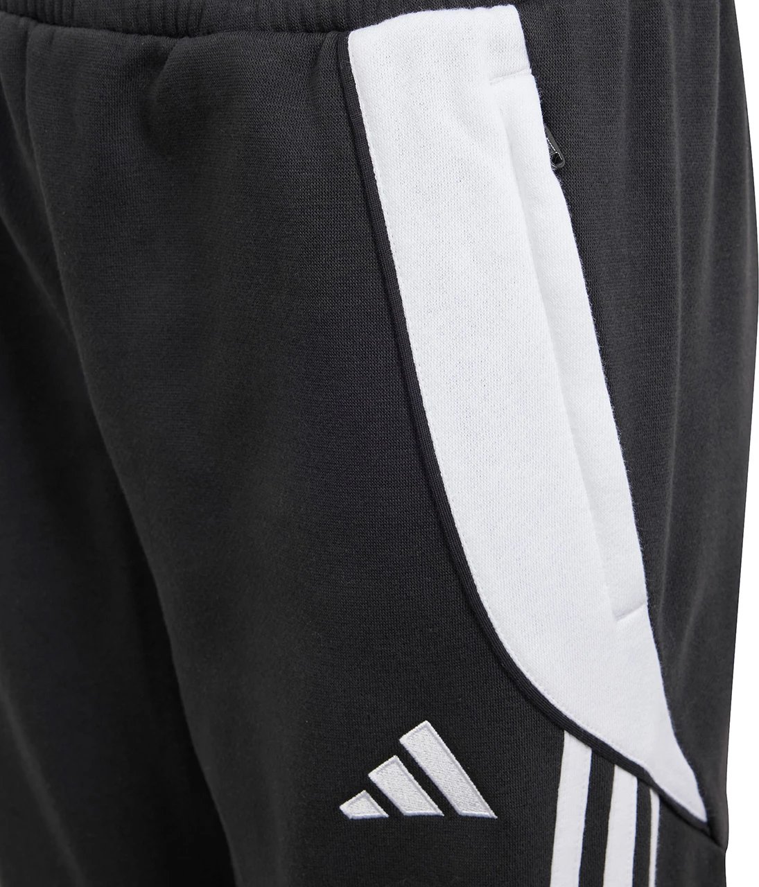 Pantallona sportive për fëmijë adidas, të zeza