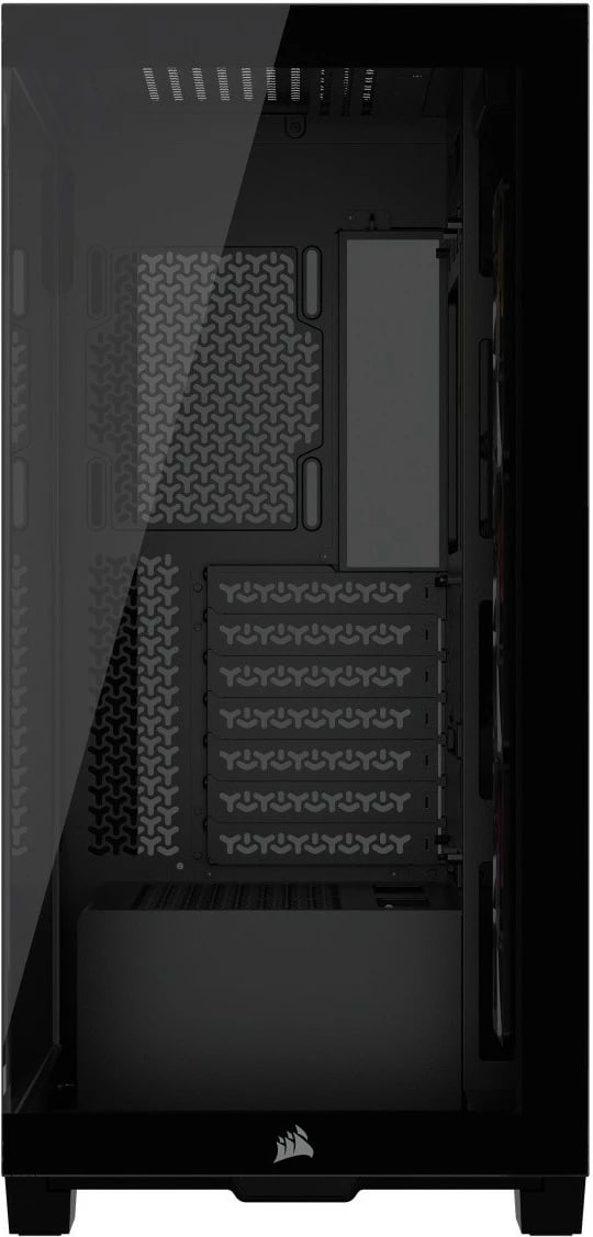 Kasë Corsair 3500X ARGB Midi Tower, xham i temperuar, e zezë