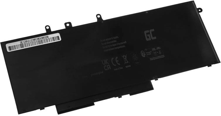 Bateri për laptop Green Cell DE128V2, 6200mAh, 7.6V, për Dell Latitude 5280 5290 5480 5490 5491 5495 5580 5590 5591 Precision 3520 3530