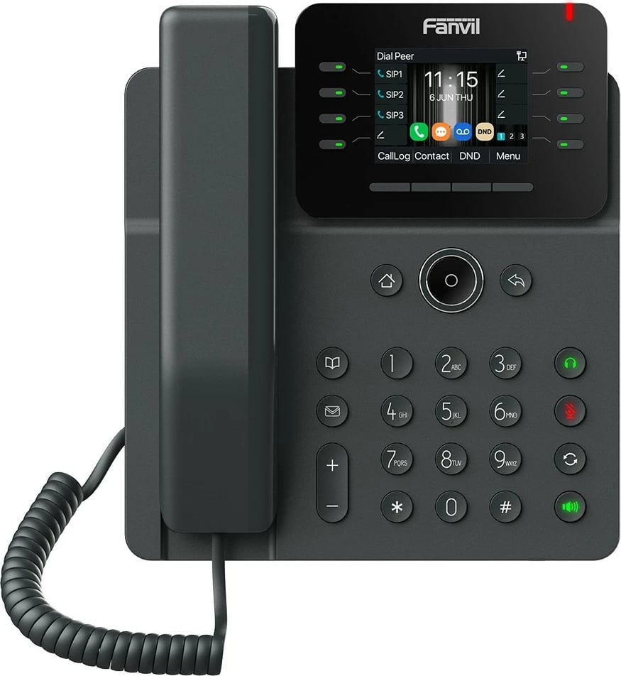 Telefon IP Fanvil V62G, 12 linja, i zi