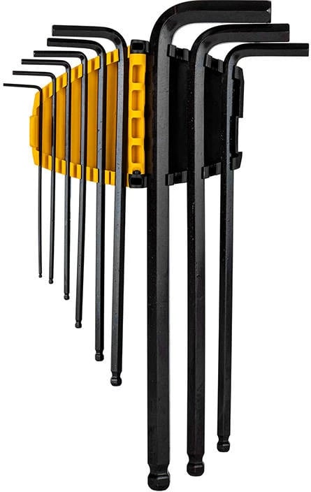 Set çelësa imbus Deli Tools EDL232309H, 9 copë, 1.5-10mm, zi