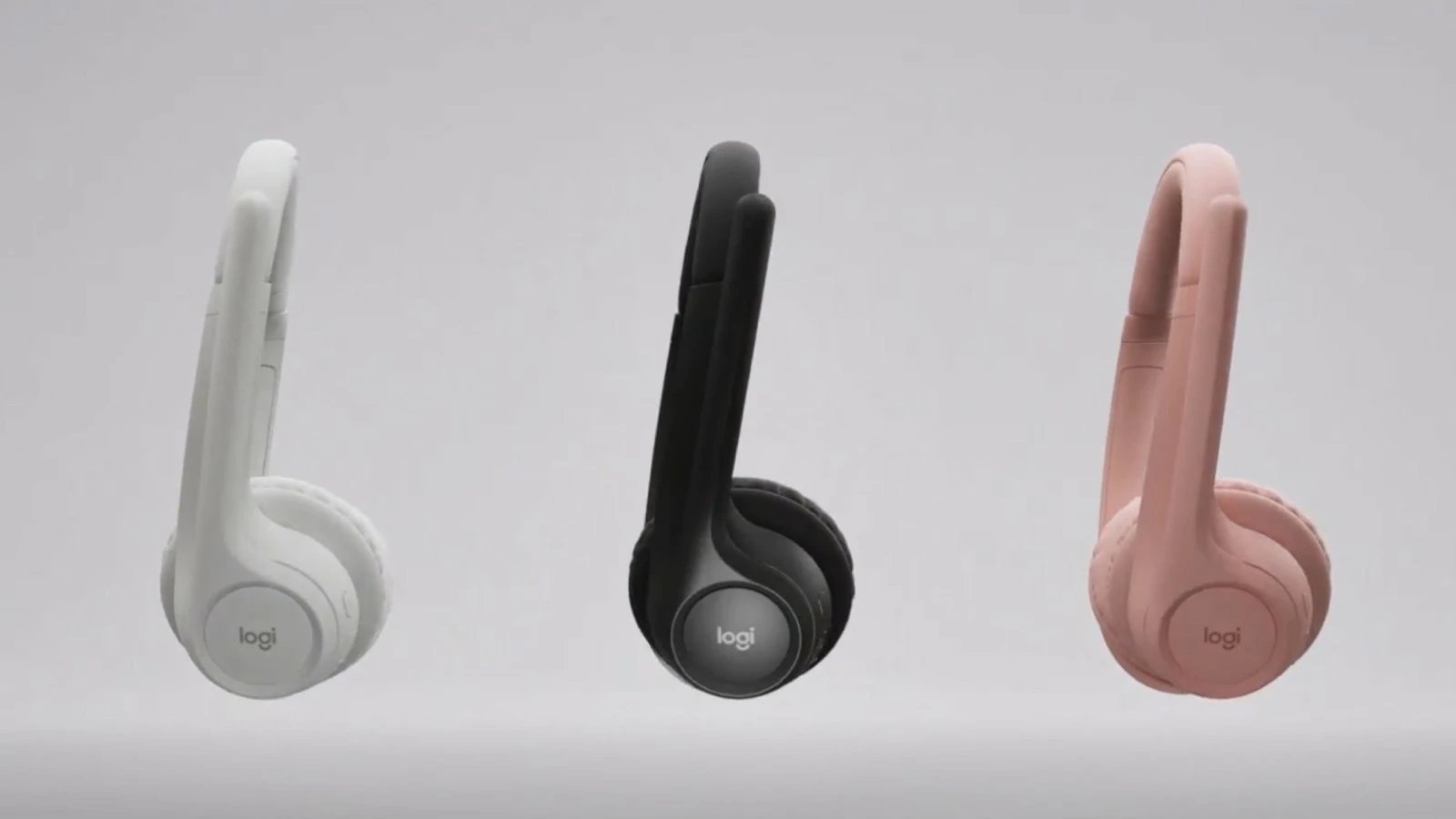 Kufje Logitech Zone 300, Wireless, Office/Call center, 122 g, Rose