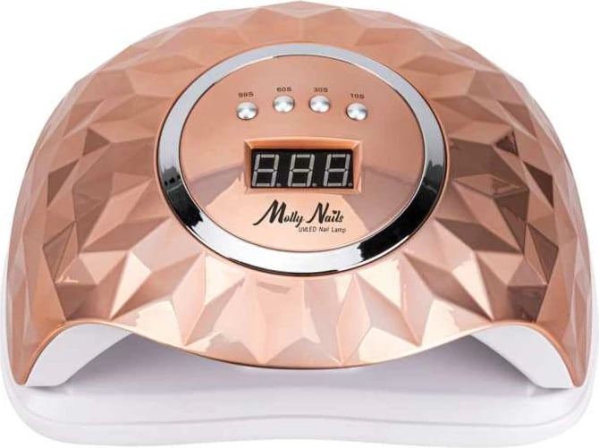 Llampë UV/LED për thonj Molly Nails Y13 për femra ari, 1 copë