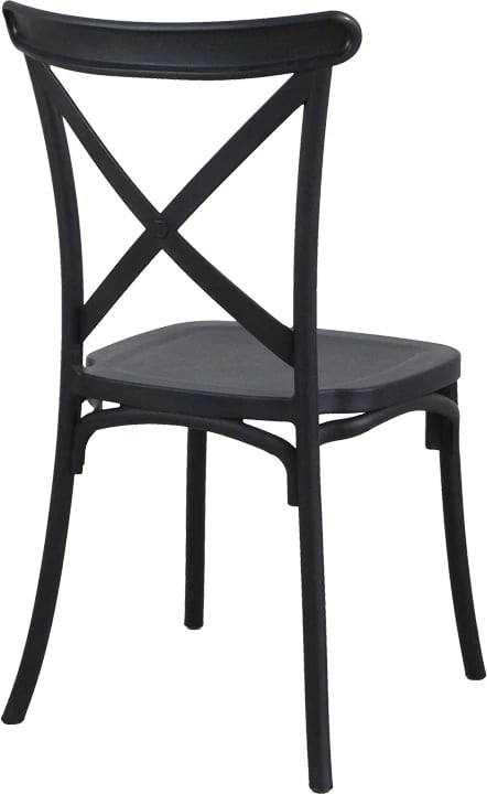 Karrige Crossie pp, ngjyrë e zezë, 38x46.5x82cm