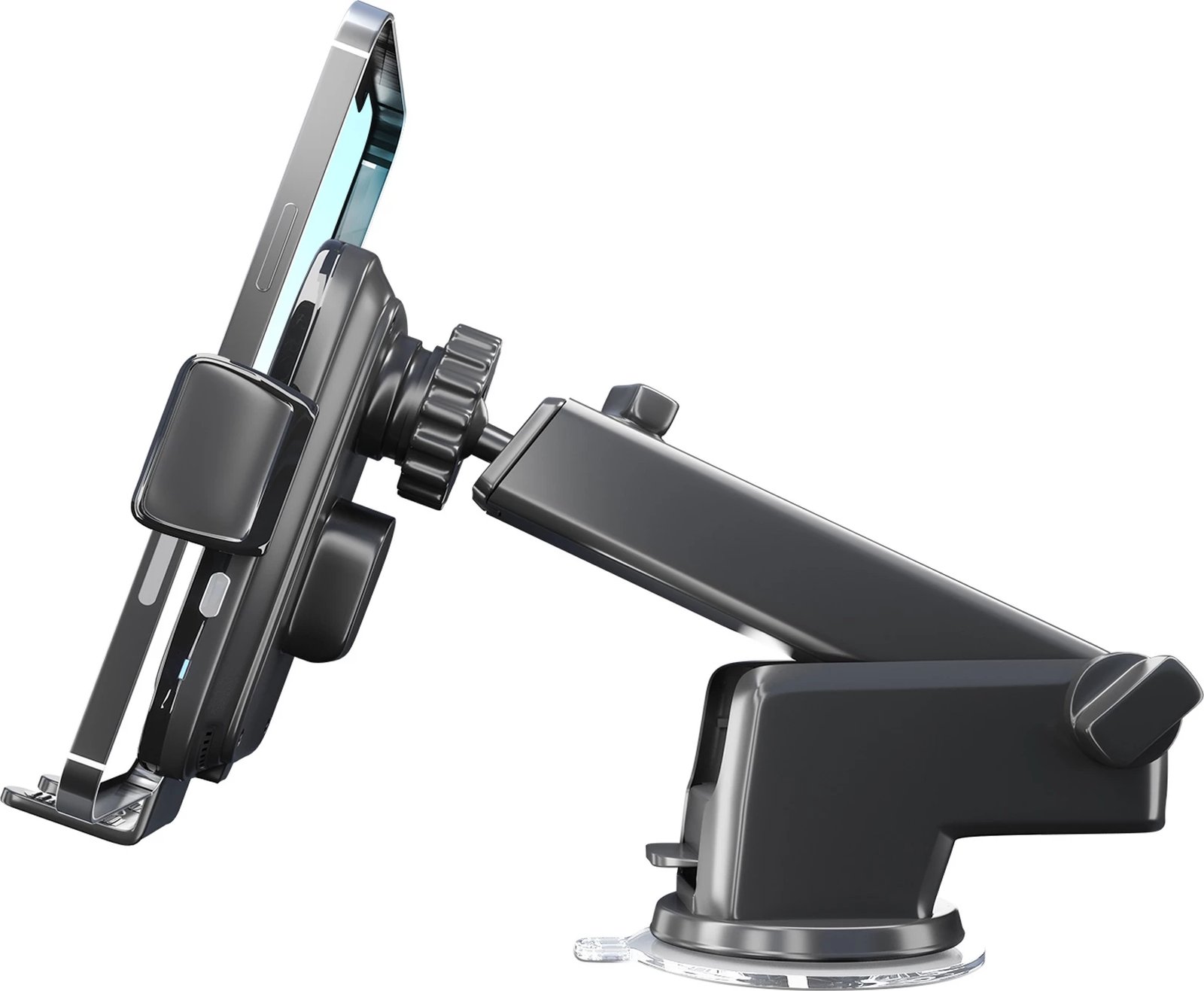 Mbështjellës veture me karikim wireless 3mk Drive & Charge, 15W, i zi