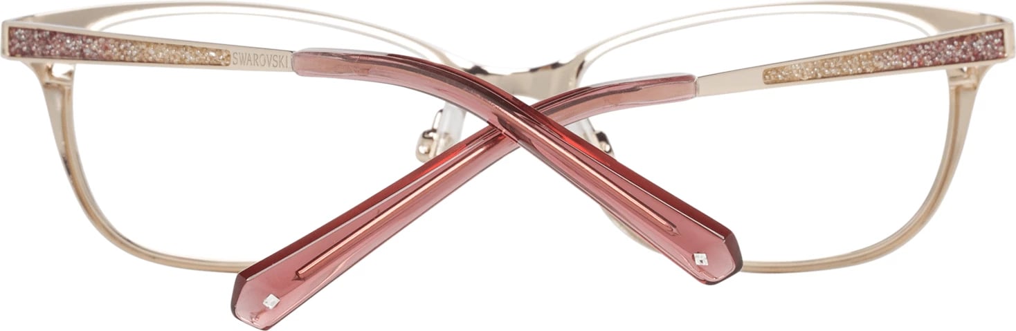 Korniza optike për femra Swarovski, ari