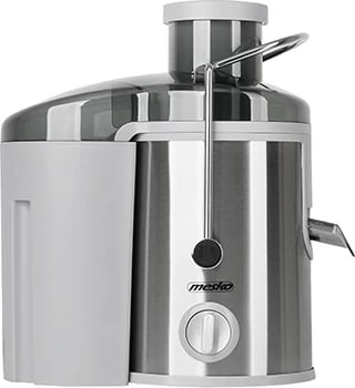 Shtrydhëse frutash-perimesh Adler MS 4126 600W, depozitë lëngu 0.45L, kolektor tulli 1.5L, hyrje 65mm, inox + e zezë