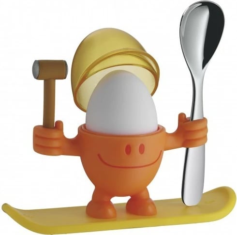 Mbajtëse vezësh WMF McEgg me lugë, portokalli